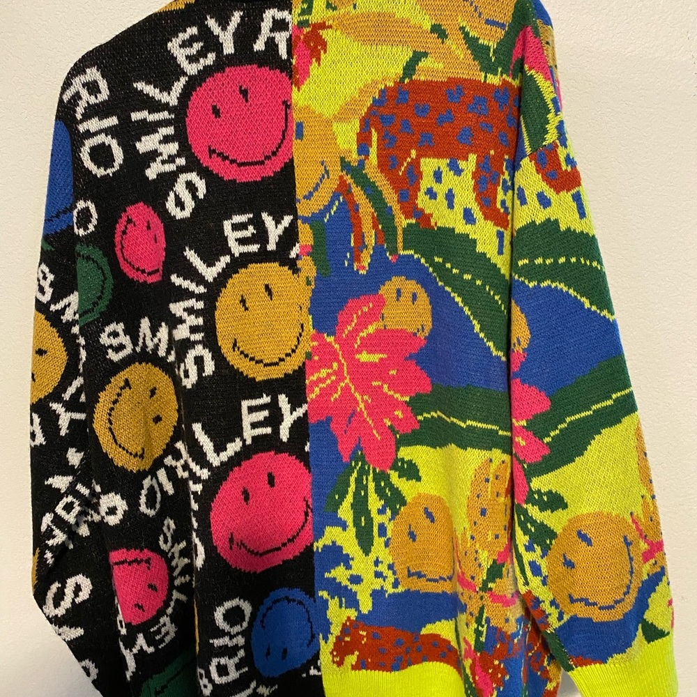 FARM Rio Multicolor Smiley Cardigan - Picture 3 of 3